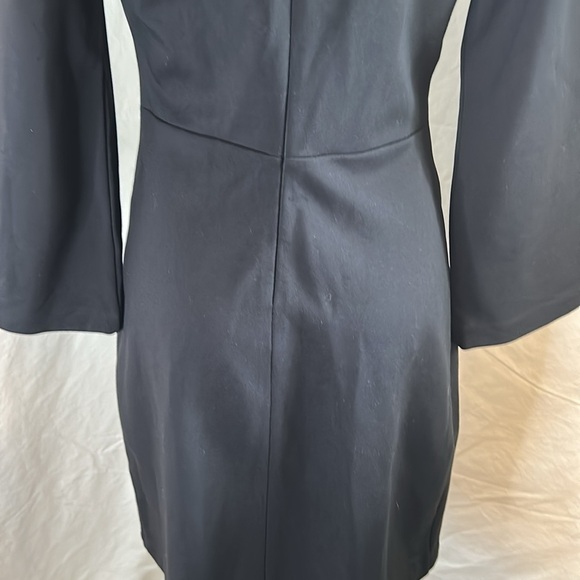 EVERLANE THE FORM MINI DRESS BACK ZIP CLOSURE BODY HUGGING FOT SIZE 0 - Picture 8 of 16